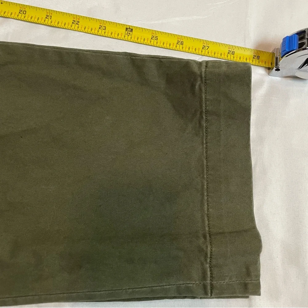 Polo Ralph‎ Lauren Mens Stretch Straight Fit Chino Pants Olive Green 38x30